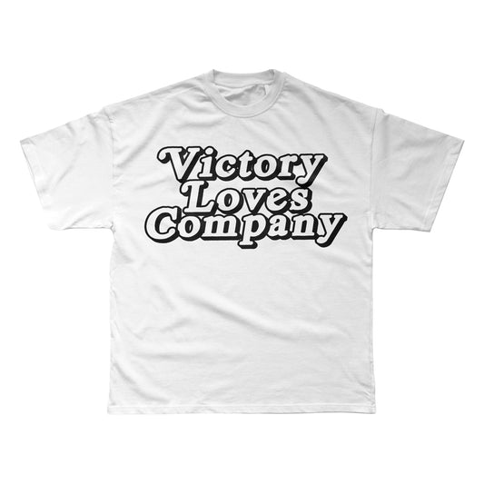 VLC Alternate Logo Tee White - Black